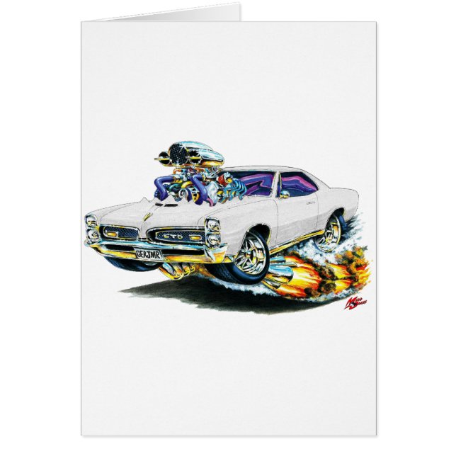 1966-67 GTO White Car (Front)