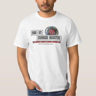 1966/67 T-shirt d'enregistrement de chargeur -