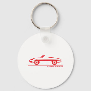 1966 Alfa Romeo Duetto Spider Veloce Keychain