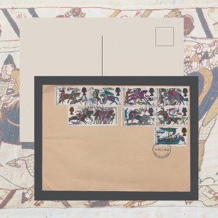 1966 Battle of Hastings First Day Cover   Medieval Postcard