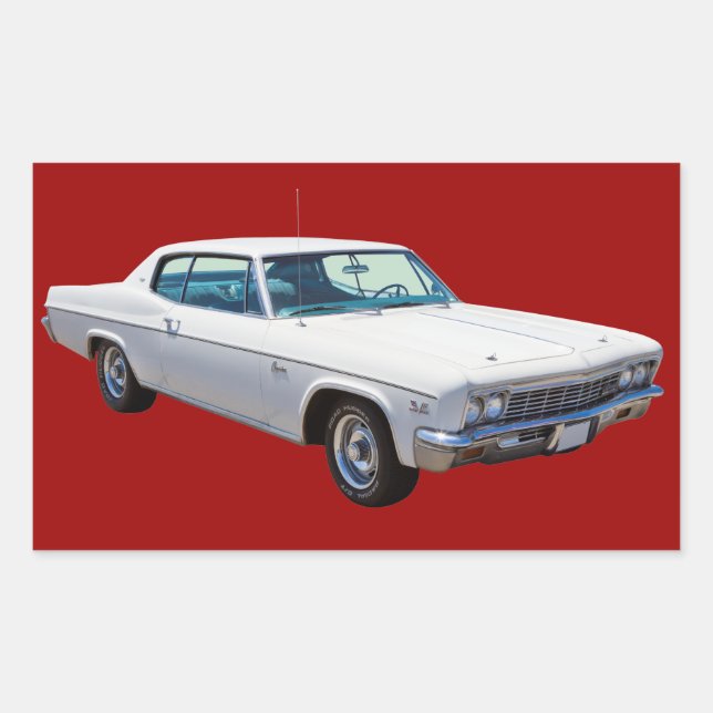 1966 Chevrolet Caprice 427 Muscle Car Sticker (Front)