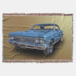 1966 CHEVROLET CHEVELLE THROW BLANKET