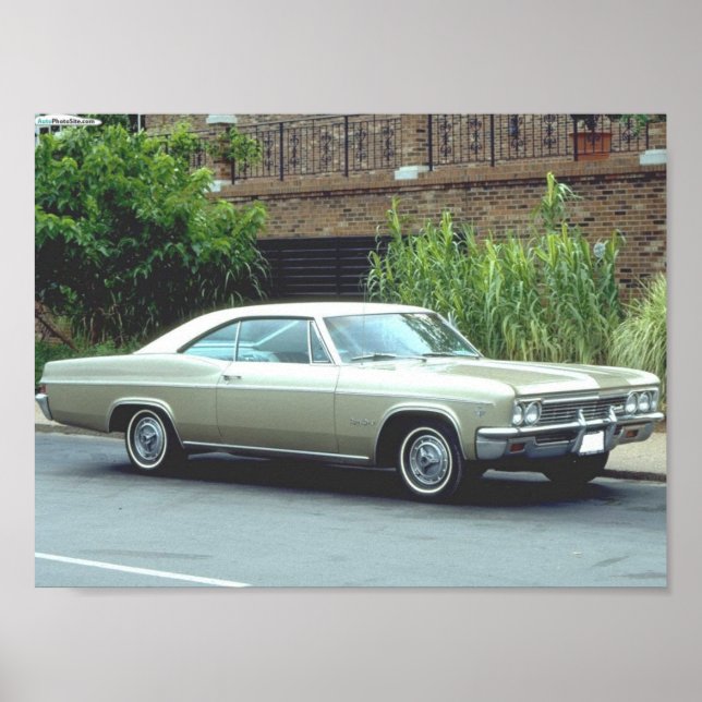 1966 Chevrolet Impala Super Sport Poster (Front)