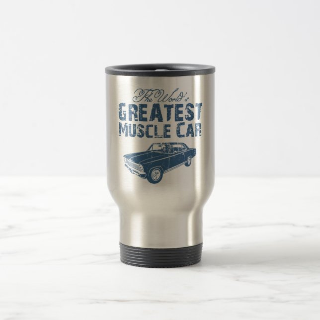 1966 Chevrolet Nova SS Travel Mug (Center)