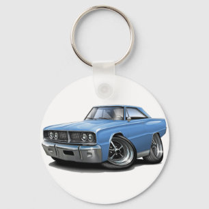 1966 Coronet Lt Blue Car Keychain