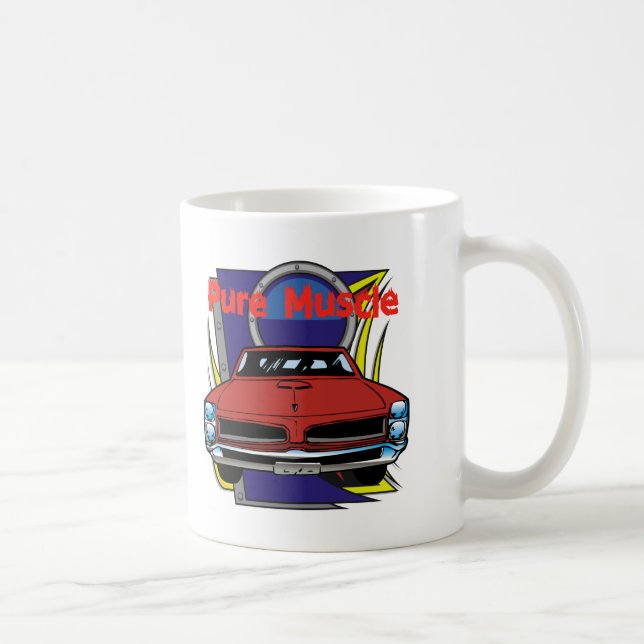 1966 GTO Muscle Car Coffee Mug (Right)