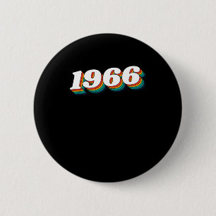 1966 Retro Label  2 Inch Round Button