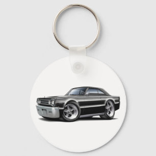 1967 Belvedere Black Car Keychain