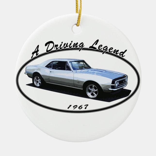 1967 CAMARO CERAMIC ORNAMENT (Front)