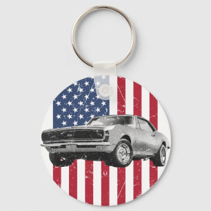 1967 Chevrolet Camaro SS 396 Keychain