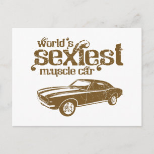 1967 Chevrolet Camaro SS 396 Postcard
