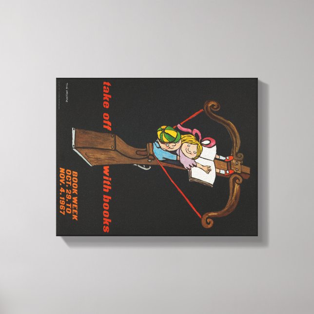 1967 Children's Book Week Canvas Print (Front)