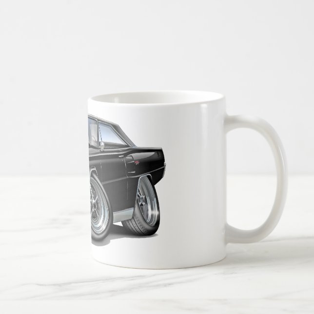 1967 Coronet RT Black Car Coffee Mug (Right)