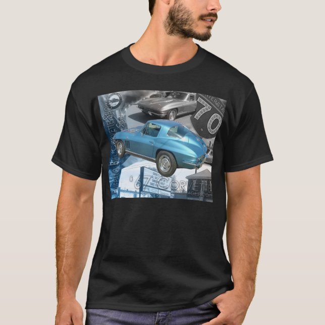 1967 Corvette-Buffalo Bill Corvette Show T-Shirt (Front)
