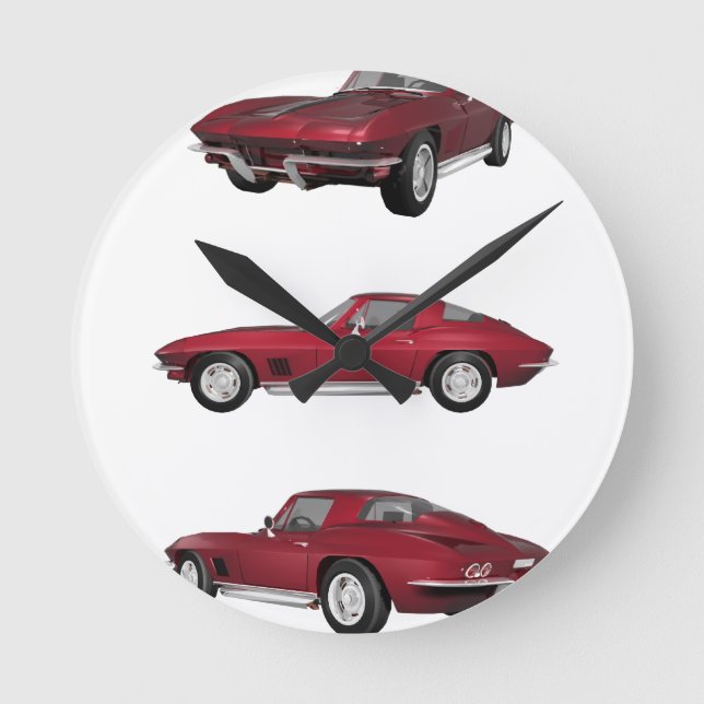 1967 Corvette C2: Round Clock (Front)
