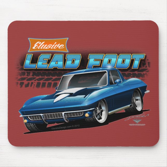 1967 Corvette Stingray mouse pad (Front)