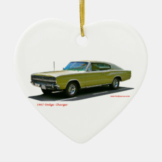 1967_Dodge_Charger Ceramic Ornament