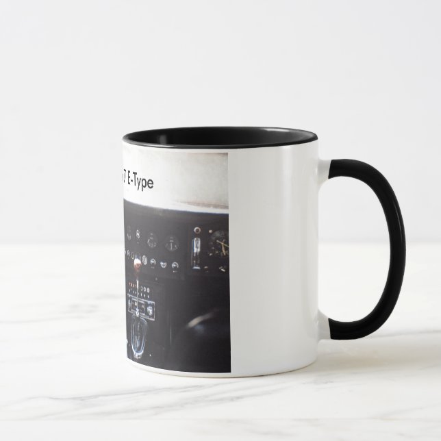 1967 E-type Jaguar Interior Shot Mug (Right)