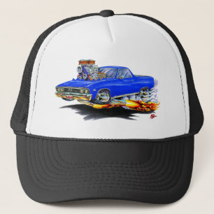 1967 El Camino Blue Truck Trucker Hat