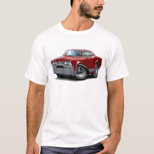 1967 Olds Cutlass Maroon Car T-Shirt