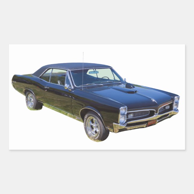 1967 Pontiac GTO Muscle Car Sticker (Front)