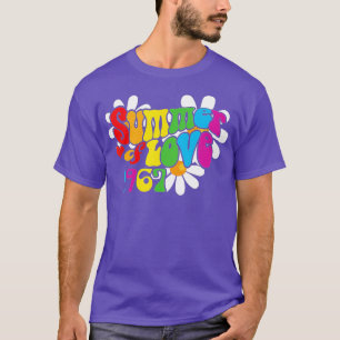 1967 Summer of Love Hippie 50th Anniversary Tee H