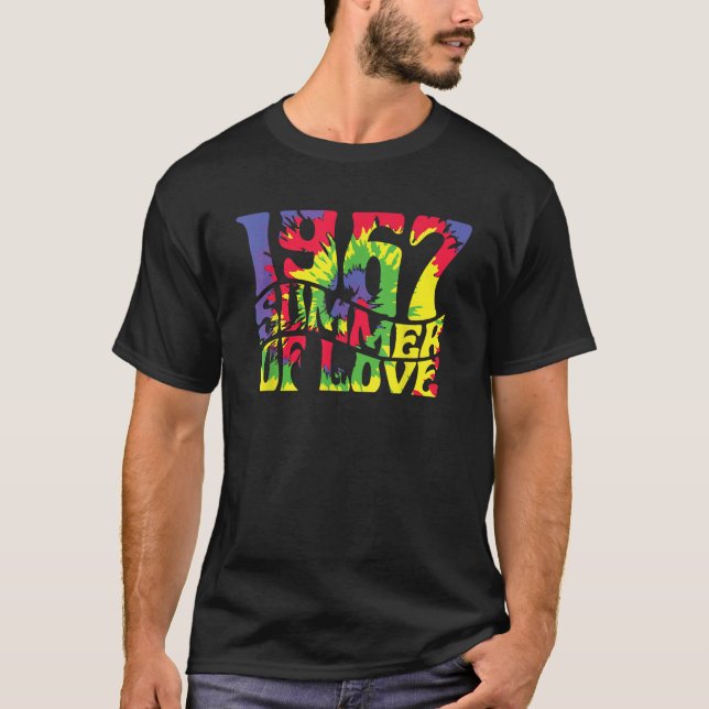 1967 Summer Of Love Wood Stock Tee  (Front)