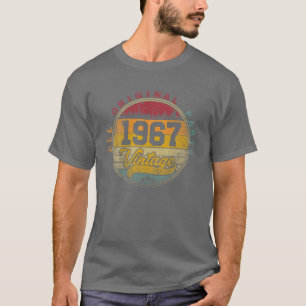 1967 Vintage Retro 54Th Birthday Gift 54 Years Old T-Shirt