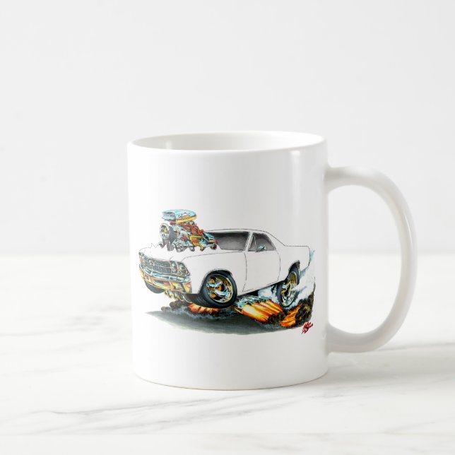1968-69 El Camino White Truck Coffee Mug (Right)