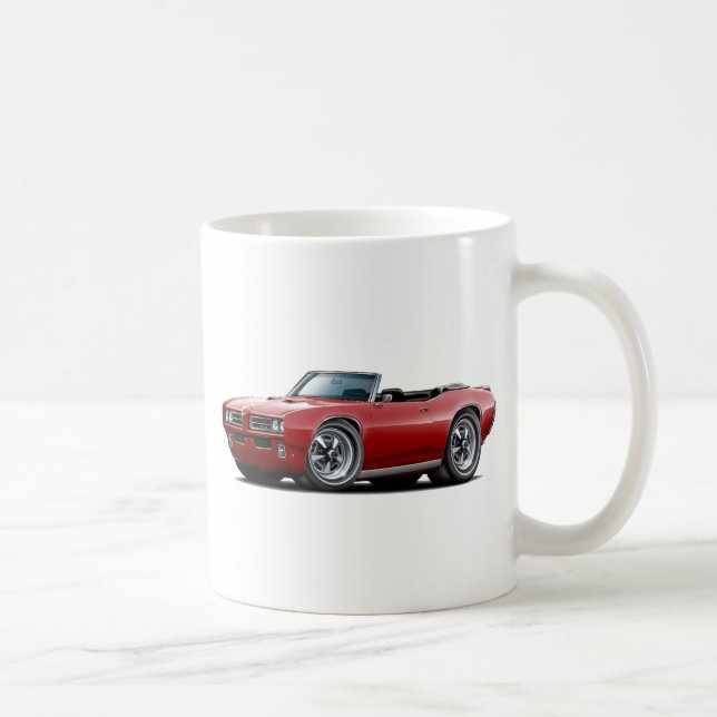 1968-69 GTO Maroon Convertible Coffee Mug (Right)