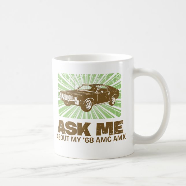 1968 AMC AMX COFFEE MUG (Right)
