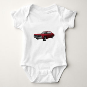 1968 Chevelle SS: Candy Apple Finish Baby Bodysuit
