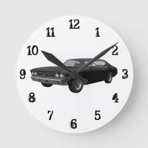 1968 Chevelle SS : Horloge murale