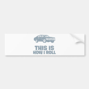 1968 Chevrolet Nova SS 396 Bumper Sticker