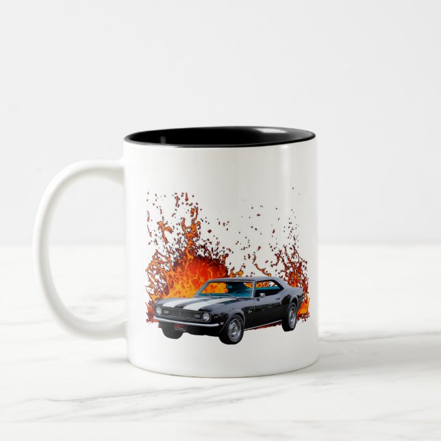 1968 Chevy Camaro Z28 Two-Tone Coffee Mug (Left)