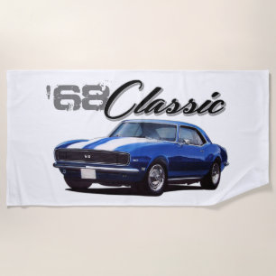 1968 Classic American Muscle Beach Towel