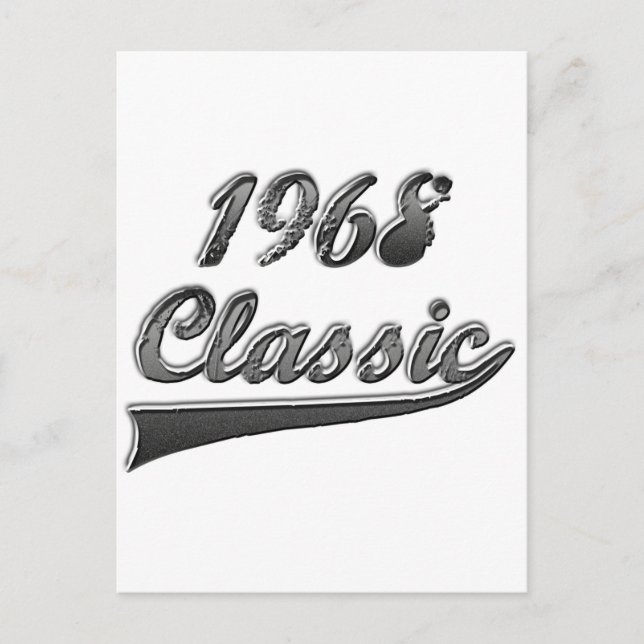 1968 Classic Postcard (Front)