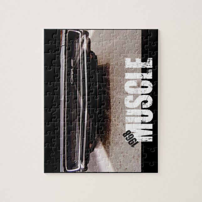 1968 Dodge Charger Puzzle (Vertical)