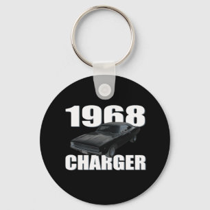 1968 dodge charger rt keychain