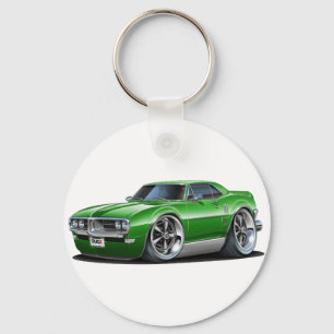 1968 Firebird Green Car Keychain