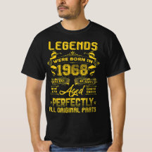1968 Happy Birthday Gift, Legends Were Born In 196