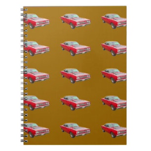 1968 Plymouth Roadrunner Muscle Car Notebook