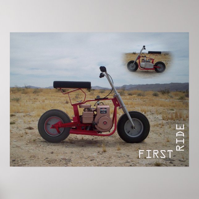 1968 Powell Challenge Mini Bike Poster (Front)
