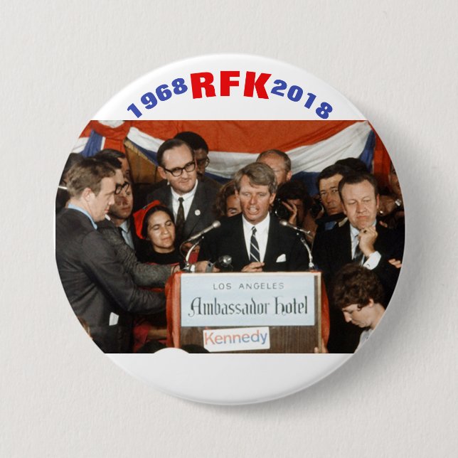 1968 RFK 2018 3 INCH ROUND BUTTON (Front)