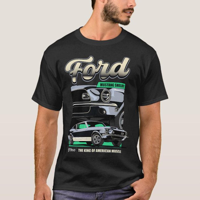 1968 Shelby Mustang T-Shirt (Front)