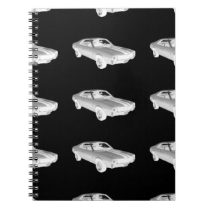 1969 AMC Javlin Muscle Car Art Notebook