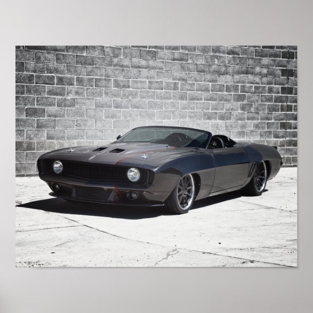 1969 Camaro Roadster Poster (Front)