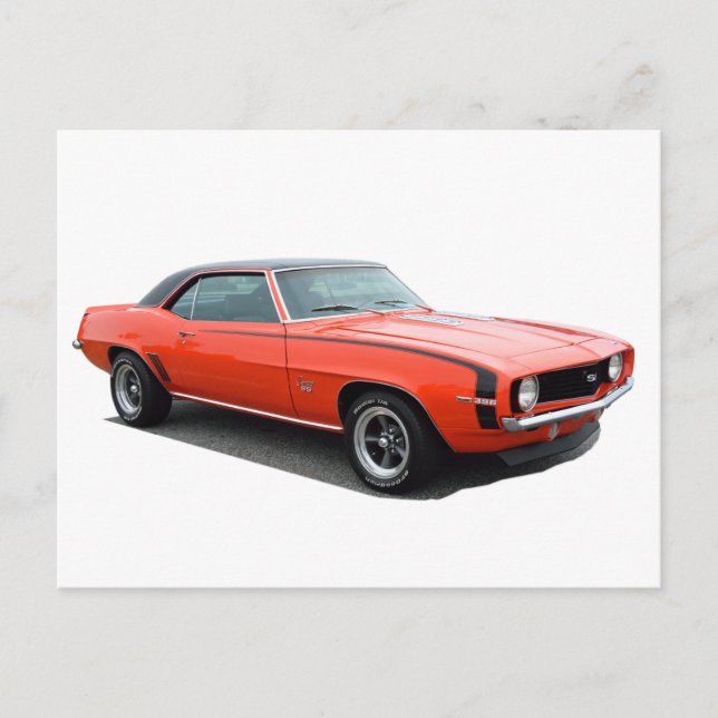1969 Camaro SS Postcard (Front)