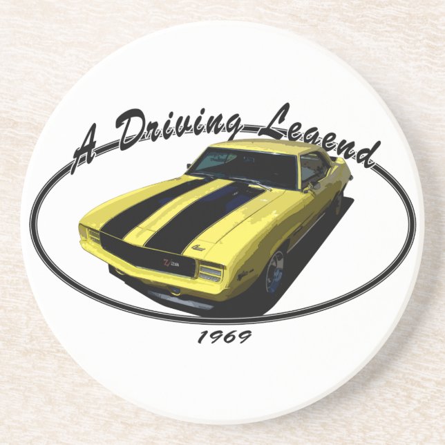 1969 CAMARO Z28 YELLOW COASTER (Front)
