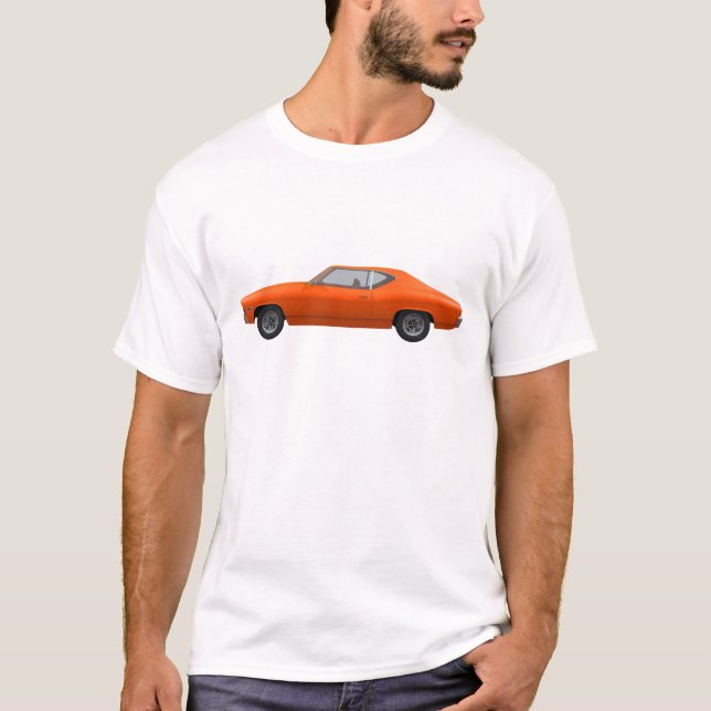 1969 Chevelle SS: Orange Finish T-Shirt (Front)